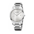  Shop Authentic Calvin Klein City Chronograph White Dial Silver Steel Strap Watch for Men - K2G2G14X - Luxxuri