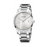  Shop Authentic Calvin Klein City Chronograph White Dial Silver Steel Strap Watch for Men - K2G2G14X - Luxxuri