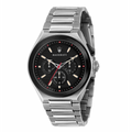  Shop Authentic Maserati Triconic Chronograph Black Dial Silver Steel Strap Watch For Men - R8873639002 - Luxxuri