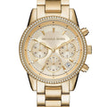  Shop Authentic Michael Kors Ritz Gold Dial Gold Steel Strap Watch for Women - MK6356 - Luxxuri