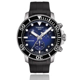  Shop Authentic Tissot Seastar 1000 Chronograph Blue Dial Black Rubber Strap Watch For Men - T120.417.17.041.00 - Luxxuri