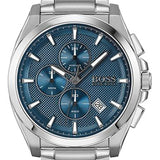  Shop Authentic Hugo Boss Grandmaster Blue Dial Silver Steel Strap Watch for Men - 1513884 - Luxxuri