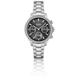 Shop Authentic Hugo Boss Hera Black Dial Silver Steel Strap Watch for Women - 1502593 - Luxxuri