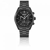  Shop Authentic Hugo Boss Champion Black Dial Black Steel Strap Watch for Men - 1513960 - Luxxuri