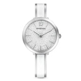  Shop Authentic Swarovski Crystalline Delight Silver Dial Two Tone Steel Strap Watch for Women - 5580537 - Luxxuri