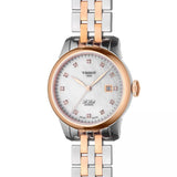  Shop Authentic Tissot Le Locle Automatic Lady Mother of Pearl Dial Two Tone Steel Strap Watch For Women - T006.207.22.116.00 - Luxxuri