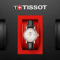  Shop Authentic Tissot Bridgeport Lady White Dial Brown Leather Strap Watch For Women - T097.010.26.118.00 - Luxxuri