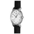  Shop Authentic Tissot Everytime Small White Dial Black Leather Strap Watch For Women - T109.210.16.032.00 - Luxxuri
