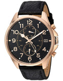 Shop Authentic Tommy Hilfiger Dean Chronograph Quartz Black Dial Black Leather Strap Watch for Men - 1791273 - Luxxuri
