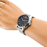  Shop Authentic Tommy Hilfiger Gavin Chronograph Quartz Grey Dial Silver Mesh Bracelet Watch for Men - 1791466 - Luxxuri