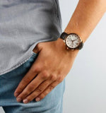  Shop Authentic Tissot Quickster Chronograph 42mm White Dial Brown Leather Strap Watch For Men - T095.417.36.037.00 - Luxxuri