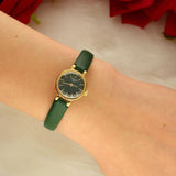  Shop Authentic Tissot Lovely Round Green Mother of Pearl Dial Green Leather Strap Watch for Women - T140.009.36.091.00 - Luxxuri
