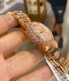  Shop Authentic Michael Kors Mini Camille Multifunction Rose Gold Dial Rose Gold Steel Strap Watch For Women - MK7273 - Luxxuri