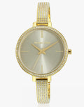  Shop Authentic Michael Kors Jaryn Quartz Gold Dial Gold Steel Strap Watch For Women - MK3784 - Luxxuri