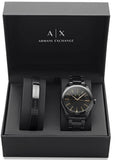  Shop Authentic Armani Exchange Nico Analog Black Dial Black Steel Strap Watch For Men - AX7102 - Luxxuri
