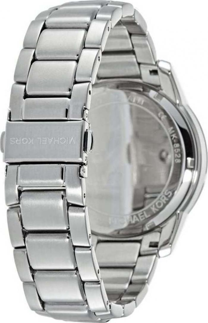  Shop Authentic Michael Kors Ryker Chronograph Black Dial Silver Steel Strap Watch For Men - MK8528 - Luxxuri