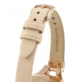  Shop Authentic Emporio Armani Chiara Quartz Crystals White Dial Rose Gold Leather Strap Watch For Women - AR7437 - Luxxuri