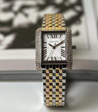  Shop Authentic Michael Kors Emery Three-Hand White Dial Two Tone Steel Strap Watch for Women - MK4744 - Luxxuri