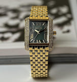  Shop Authentic Michael Kors Emery Pave Analog Green Dial Gold Steel Strap Watch for Women - MK4742 - Luxxuri