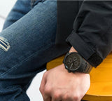  Shop Authentic Emporio Armani Renato Chronograph Mother of Pearl Black Dial Black Steel Strap Watch For Men - AR11275 - Luxxuri