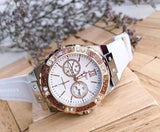  Shop Authentic Guess Diamonds White Dial White Rubber Strap Watch For Women - W0426L1 - Luxxuri