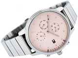  Shop Authentic Tommy Hilfiger Blake Pink Dial Silver Steel Strap Watch for Women - 1781904 - Luxxuri