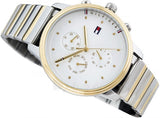  Shop Authentic Tommy Hilfiger Blake Silver Dial Two Tone Steel Strap Watch for Women - 1781908 - Luxxuri