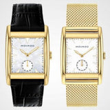 Shop Authentic Movado Heritage Mother of Pearl White Dial Black Leather Strap Watch For Women - 3650050 - Luxxuri
