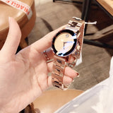  Shop Authentic Movado Bold Rose Gold Dial Rose Gold Steel Strap Watch For Women - 3600335 - Luxxuri