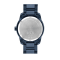 Movado Bold Verso Blue Dial Blue Steel Strap Watch for Men - 3600862