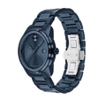 Movado Bold Verso Blue Dial Blue Steel Strap Watch for Men - 3600862