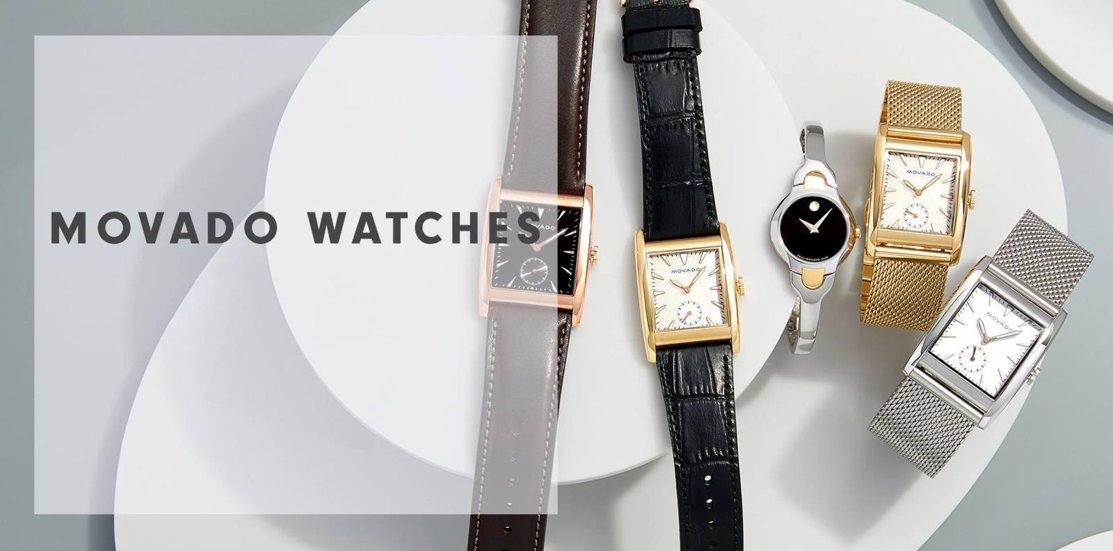 Movado Heritage Mother of Pearl White Dial Black Leather Strap Watch For Women - 3650050