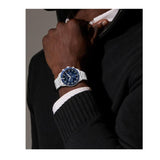  Shop Authentic Movado Heritage Calendoplan Chronograph Blue Dial Silver Steel Strap Watch For Men - 3650124 - Luxxuri