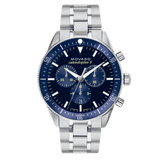  Shop Authentic Movado Heritage Calendoplan Chronograph Blue Dial Silver Steel Strap Watch For Men - 3650124 - Luxxuri