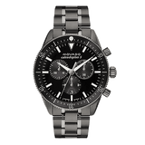  Shop Authentic Movado Heritage Calendoplan Chronograph Black Dial Black Steel Strap Watch For Men - 3650125 - Luxxuri