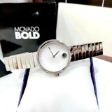  Shop Authentic Movado Edge Silver Dial Silver Steel Strap Watch for Women - 3680012 - Luxxuri