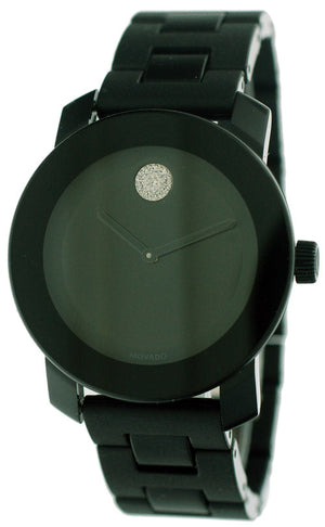  Shop Authentic Movado Bold Black Dial Black Steel Strap Watch for Men - 3600102 - Luxxuri