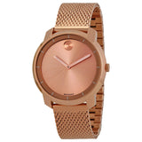  Shop Authentic Movado Bold Rose Gold Dial Rose Gold Mesh Bracelet Watch For Women - 3600243 - Luxxuri