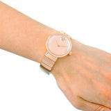  Shop Authentic Movado Edge Rose Gold Dial Rose Gold Steel Strap Watch for Women - 3680013 - Luxxuri