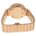 Movado Edge Rose Gold Dial Rose Gold Steel Strap Watch for Women - 3680013