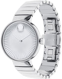  Shop Authentic Movado Edge Silver Dial Silver Steel Strap Watch for Women - 3680012 - Luxxuri