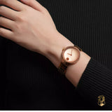  Shop Authentic Movado Edge Rose Gold Dial Rose Gold Steel Strap Watch for Women - 3680013 - Luxxuri