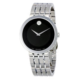  Shop Authentic Movado Esperanza 39mm Black Dial Silver Steel Strap Watch For Men - 0607057 - Luxxuri
