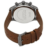  Shop Authentic Movado Heritage Calendoplan Chronograph Black Dial Brown Leather Strap Watch for Men - 3650022 - Luxxuri