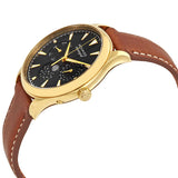  Shop Authentic Movado Heritage Celestograf Navy Blue Dial Brown Leather Strap Watch For Women - 3650010 - Luxxuri