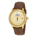  Shop Authentic Movado Heritage Calendoplan Beige Dial Brown Leather Strap Watch for Men - 3650003 - Luxxuri