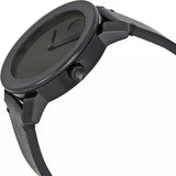  Shop Authentic Movado Bold Black Dial Black Leather Strap Watch For Men - 3600306 - Luxxuri