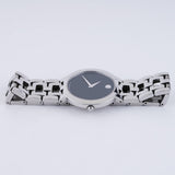 Shop Authentic Movado Veturi Quartz Black Dial Silver Steel Strap Watch for Women - 0606338 - Luxxuri