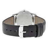  Shop Authentic Movado Museum Blue Dial Black Leather Strap Watch For Women - 0606611 - Luxxuri