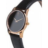  Shop Authentic Movado Museum Classic Black Dial Black Leather Strap Watch For Women - 607061 - Luxxuri